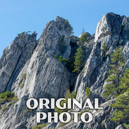 Castle Crags State Park Poster-WPA (Castle Dome)