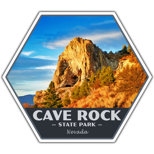 Cave Rock state park sticker