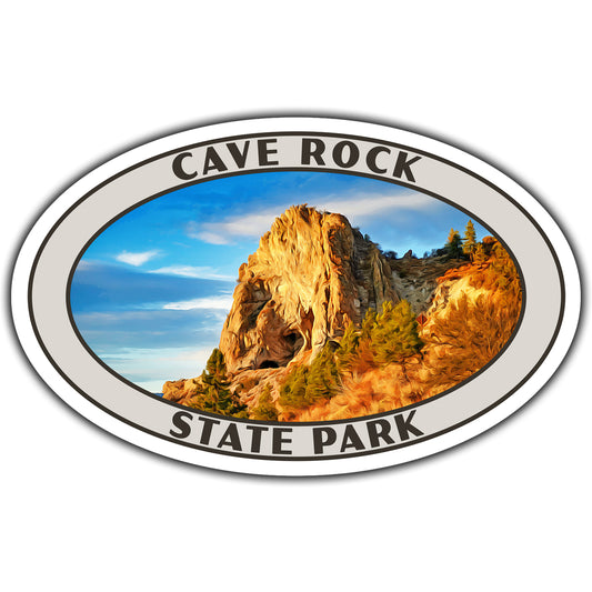 Cave Rock state park sticker