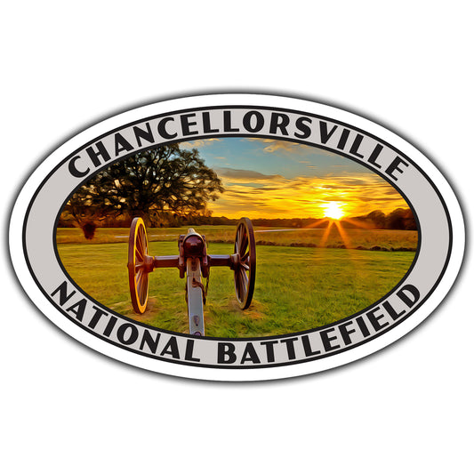 Chancellorsville national battlefield sticker