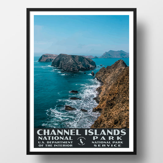 channel islands national park poster