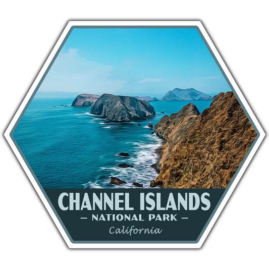 channel islands national park sticker