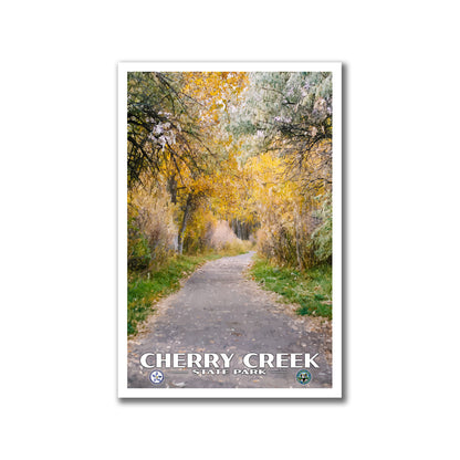 Cherry Creek State Park Poster - WPA (Trail) - CPF / CCSP