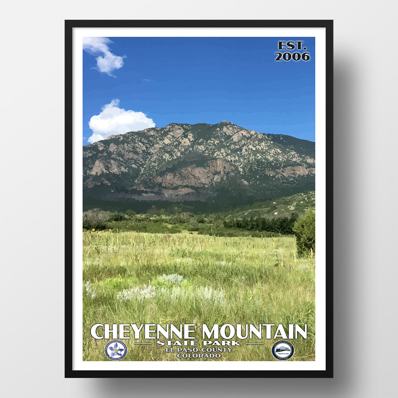 cheyenne mountain state park poster