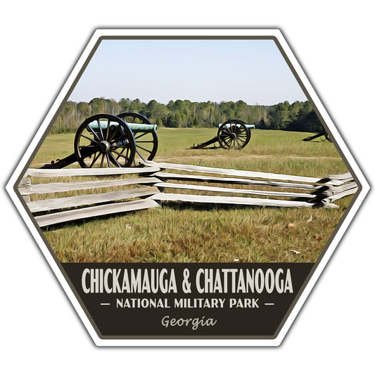 Chickamauga and Chattanooga National Military Park sticker