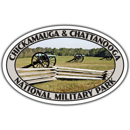 Chickamauga and Chattanooga National Military Park sticker
