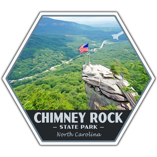Chimney Rock state park sticker
