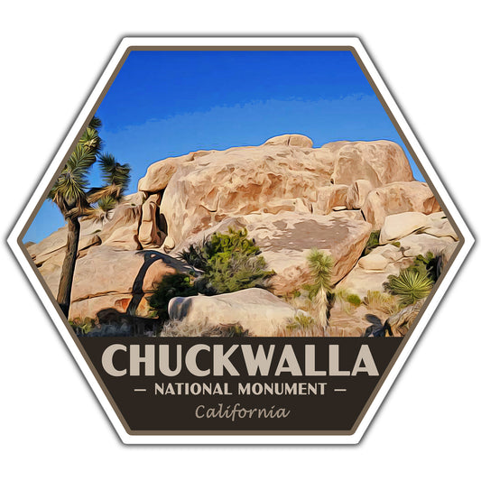 Chuckwalla national monument sticker