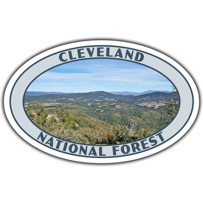 Cleveland national forest sticker