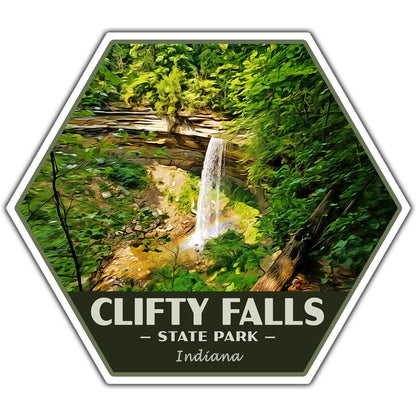 Clifty Falls state park sticker