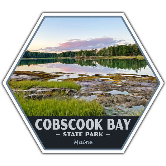 Cobscook Bay state park sticker