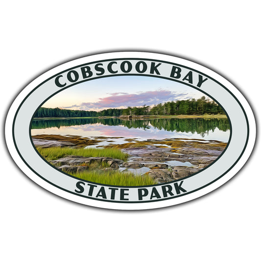 Cobscook Bay state park sticker