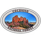 Coconino national forest sticker