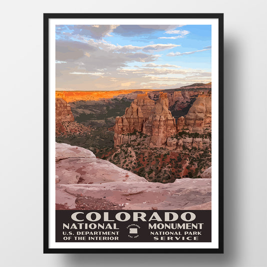 Colorado National Monument poster