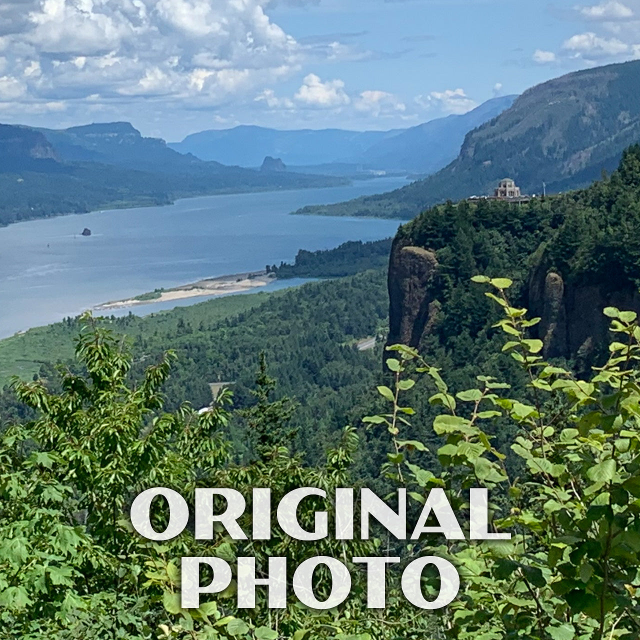 Columbia River National Scenic Area Poster-WPA (Columbia River Gorge)