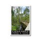 Congaree National Park Poster - WPA (Elevated Boardwalk)