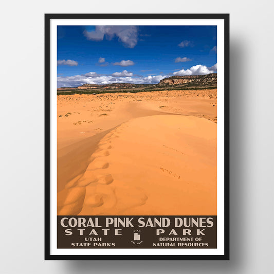 Coral Pink Sand Dunes State Park Poster