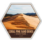Coral Pink Sand Dunes state park sticker