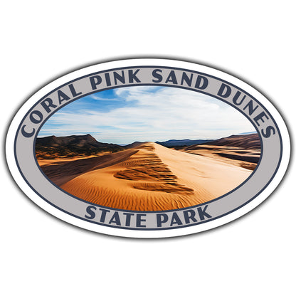 Coral Pink Sand Dunes state park sticker