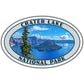 crater lake national park sticker