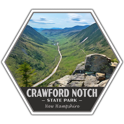 Crawford Notch state park sticker