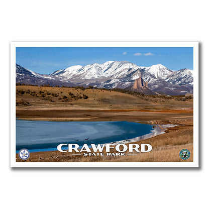 Crawford State Park Poster - WPA (Birds) - CPF / CSP