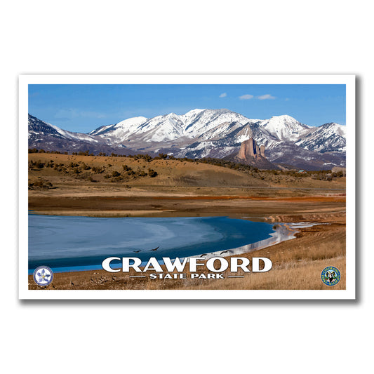 Crawford State Park Poster - WPA (Birds) - CPF / CSP