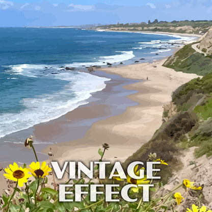 Crystal Cove State Park Poster-WPA (Beach)