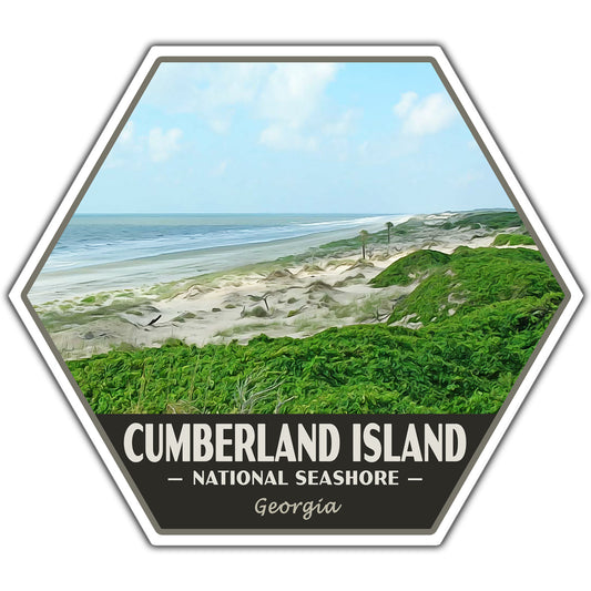 Cumberland Island national seashore sticker