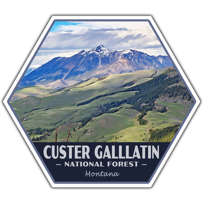 Custer Gallatin national forest sticker