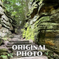 Cuyahoga Valley National Park Poster-WPA (Ledges Stone Steps)