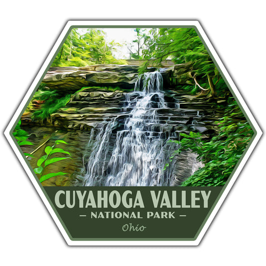 cuhahoga valley national park sticker
