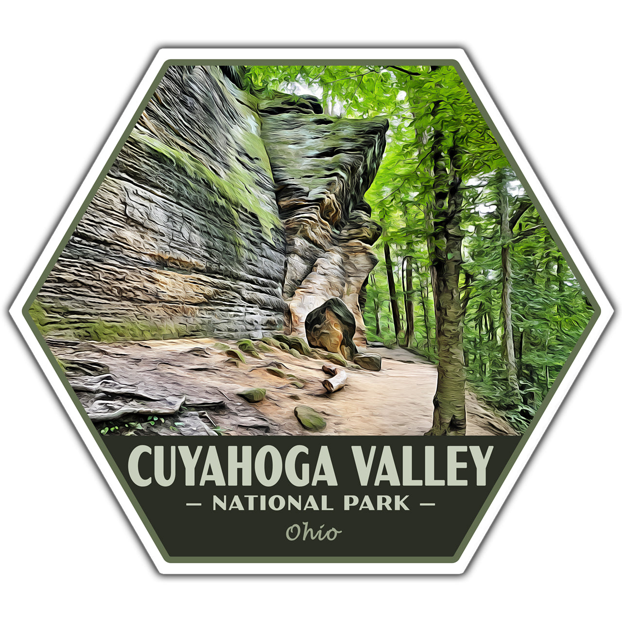 cuyahoga valley national park sticker