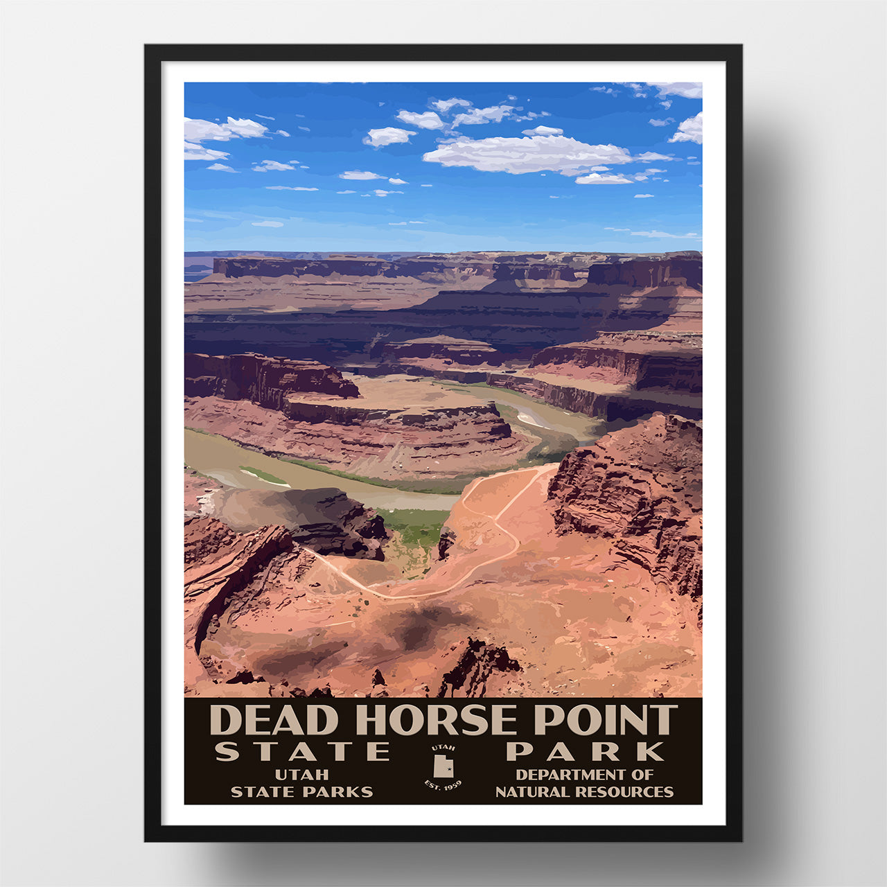 dead horse point state park poster