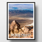 Death Valley National Park Poster-WPA (Dantes View)