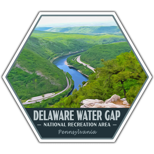 Delaware Water Gap national recreation area sticker