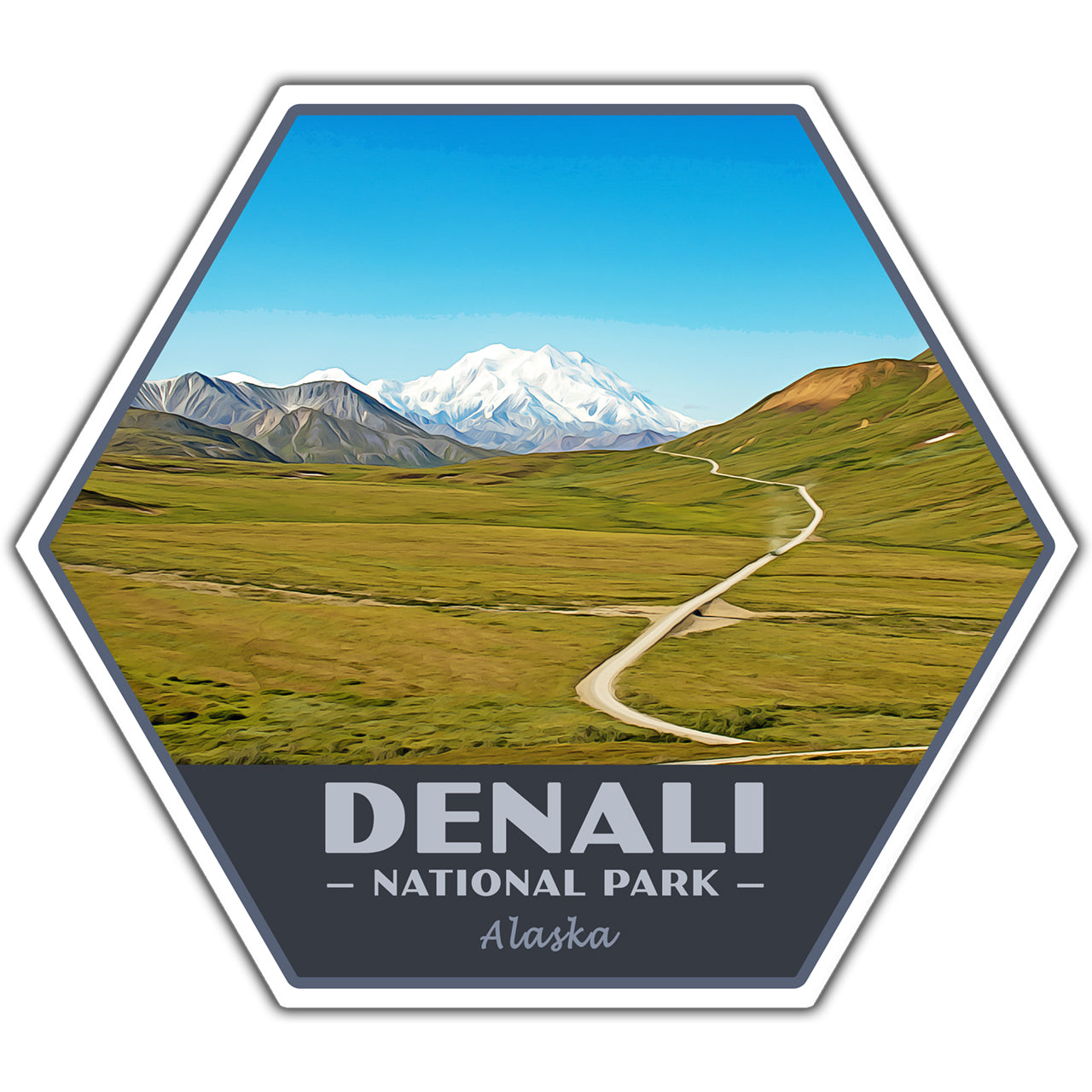 denali national park sticker
