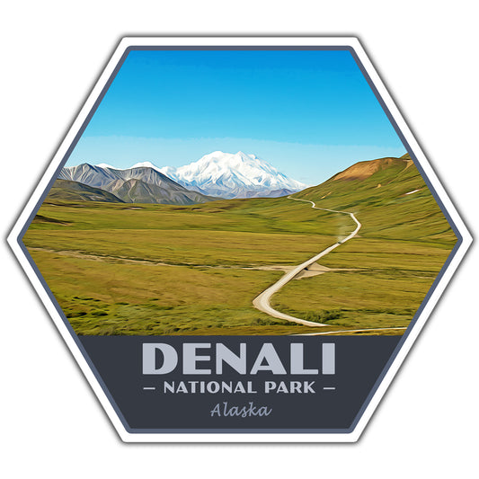 denali national park sticker