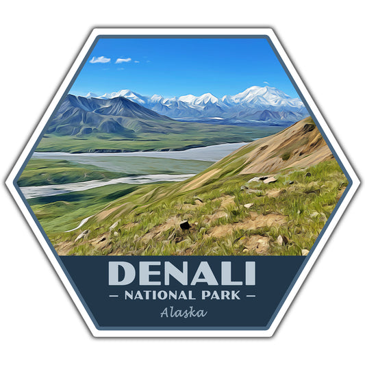 denali national park sticker