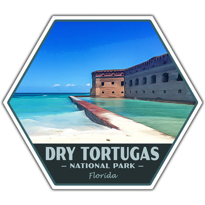 dry tortugas national park sticker