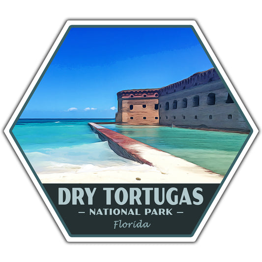 dry tortugas national park sticker