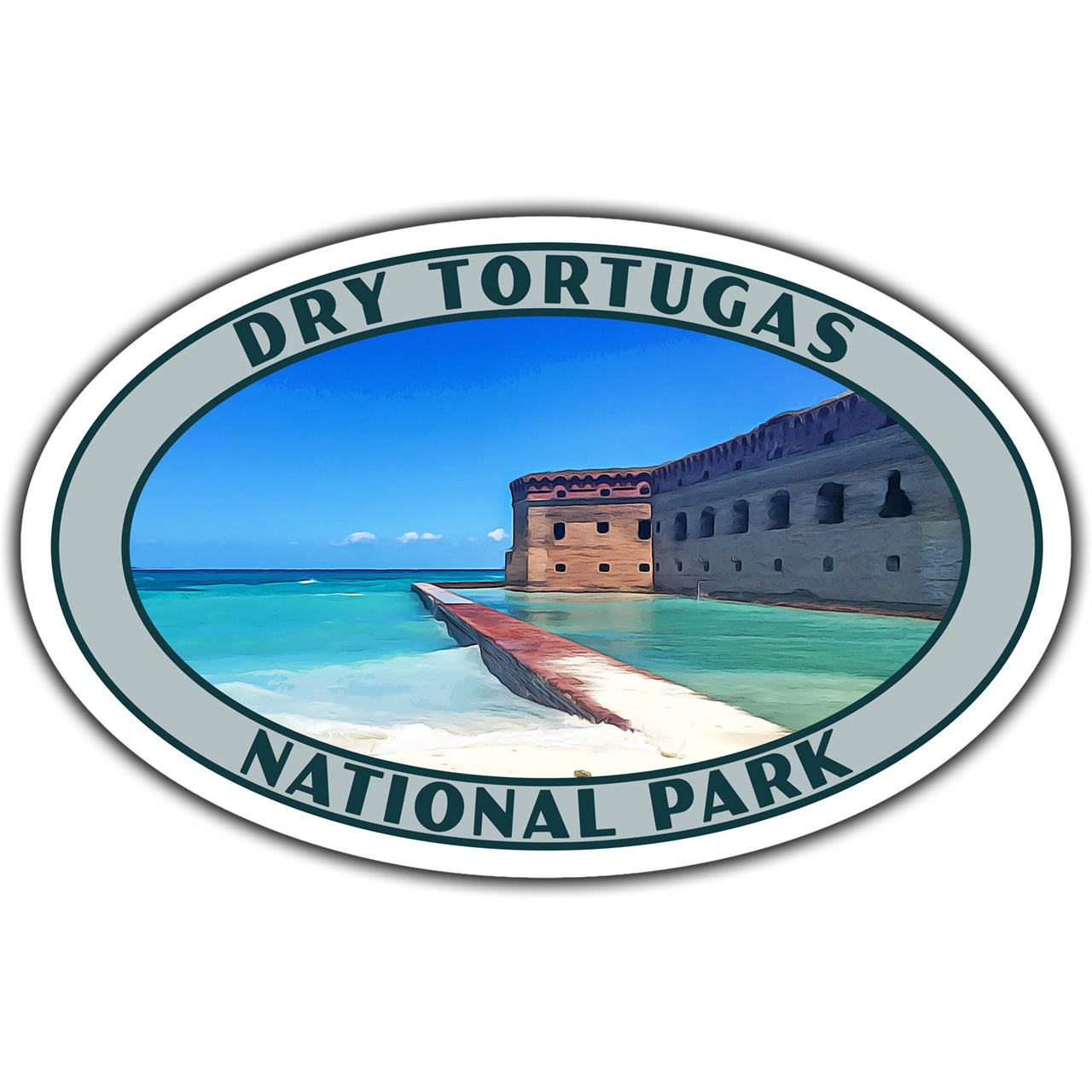 Dry Tortugas national park sticker
