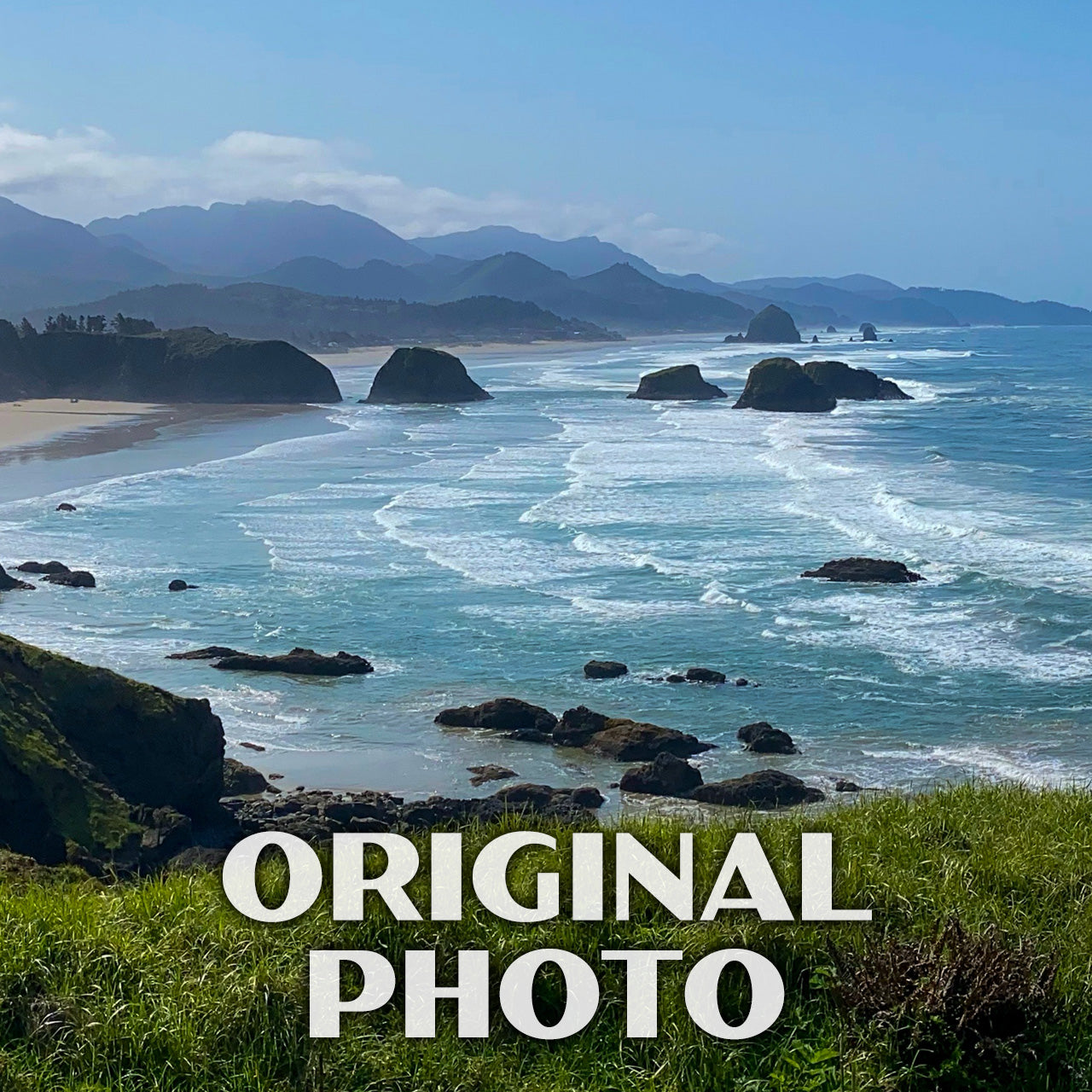 Ecola State Park Poster-WPA (Ocean View)