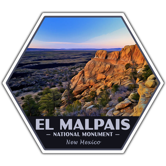 El Malpais national monument sticker