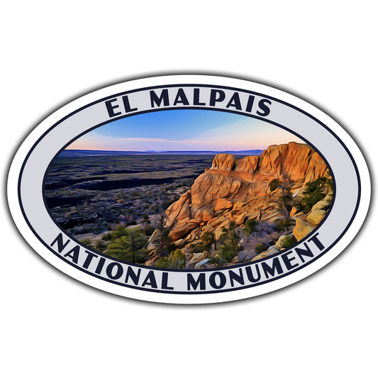 El Malpais national monument sticker