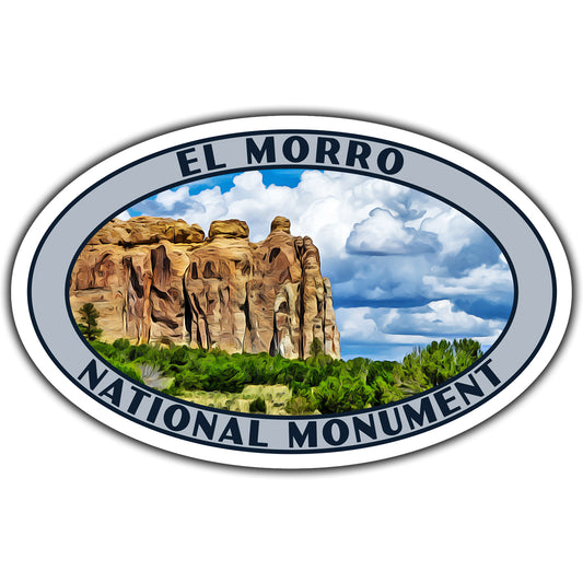 El Morro national monument sticker