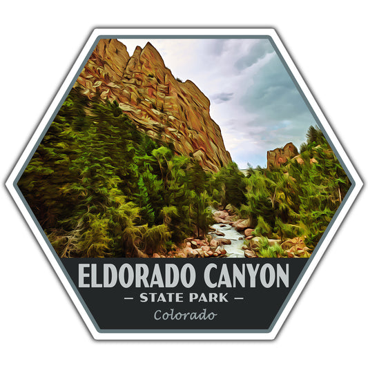 Eldorado Canyon state park sticker