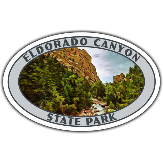 Eldorado Canyon state park sticker