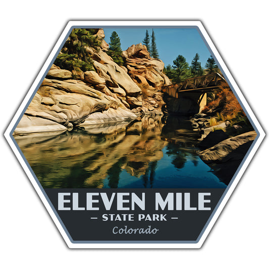 Eleven Mile state park sticker