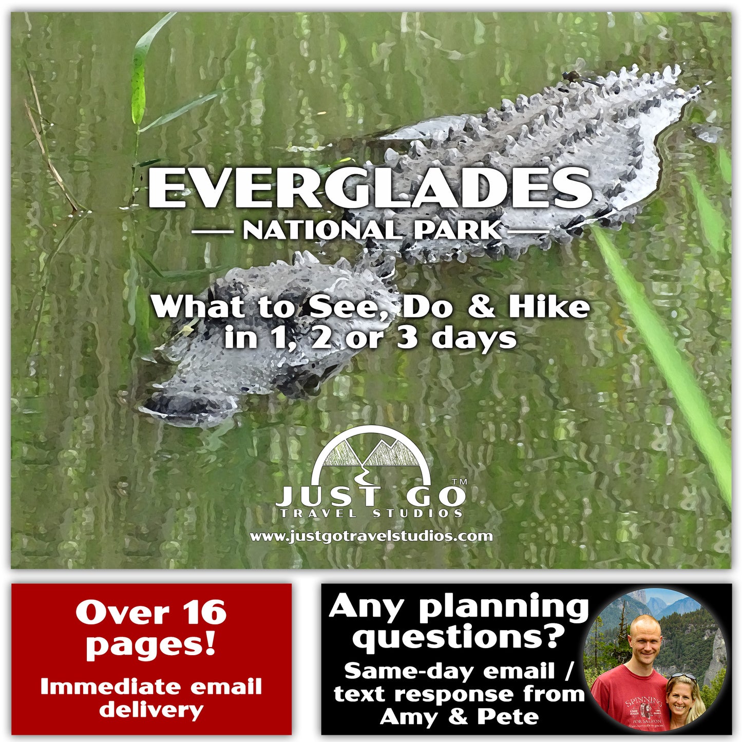 Everglades National Park Itinerary (Digital Download)